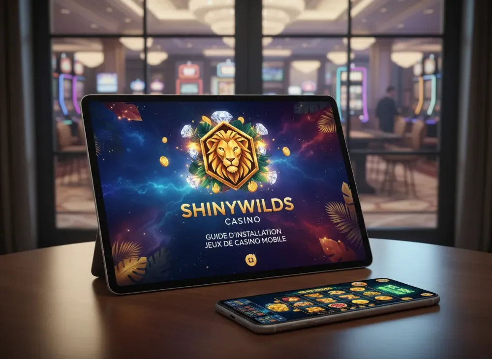 Shinywilds app guide d'installation et jeux de casino mobile